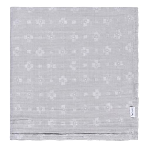 Gerber Baby Unisex 2-Pack Muslin Blanket, Animals + Geos Neutral, One Size
