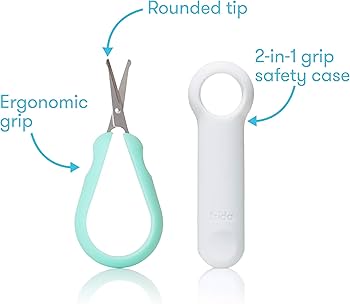 FRIDA BABY Easy Grip Nail Scissors