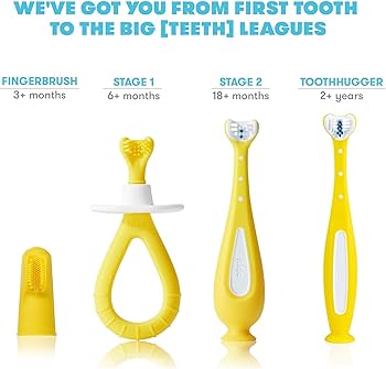 Frida Grow-With-Me Training Toothbrush Set