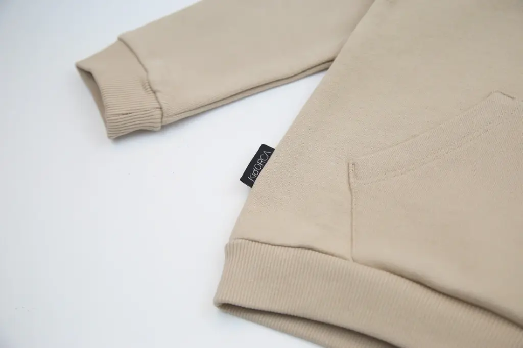 KidBruORCA Terry Hoodie _ Wheat