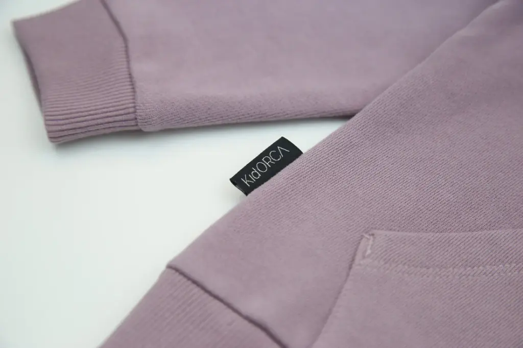 KidORCA Brushed Terry Hoodie _ Dove