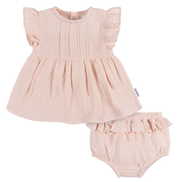 Baby Set (2) - Top & Diaper Cover Gerber