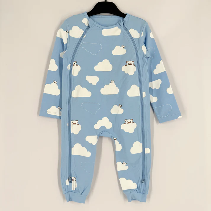 Sherick Fredermen Double Zipper Romper Fredermen on the Cloud 