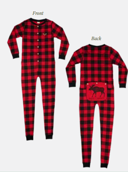 Lago Buffalo Plaid Kids - Romper (6-12M)