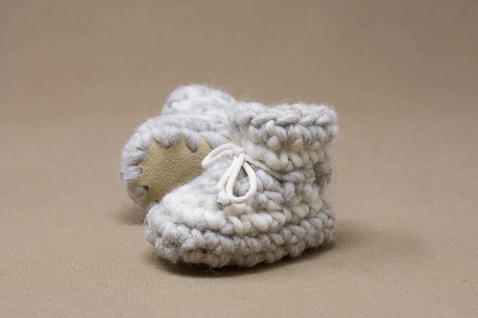Padraig Cottage Slippers - Grey (NB)