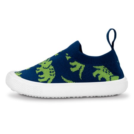 Jan & Jul Graphic Knit Shoe - Triceratops (5)