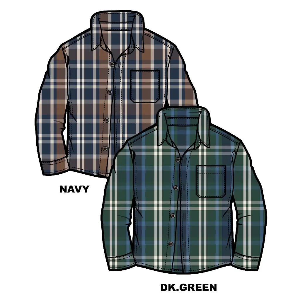 Mid Shirts 2244519/5533 Dark Green