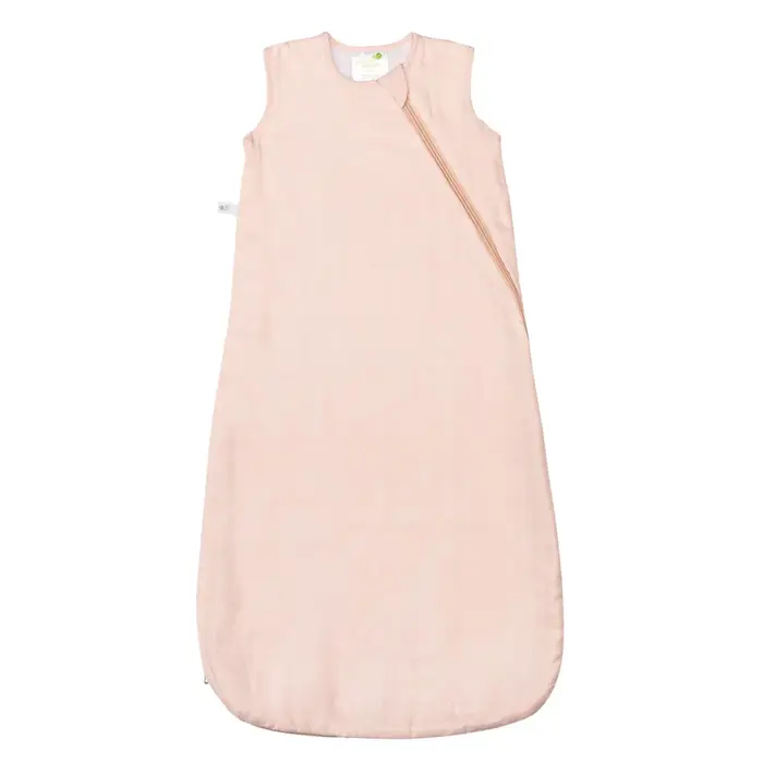 Perlimpinpin Cotton Muslin Sleep Sack / Pink 0.7 Tog