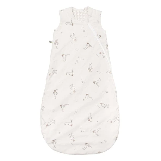 Perlimpinpin Jersy lined quilted Cotton Nap Bag / Sleep Sack - Goose 2 Togs (0-6M)