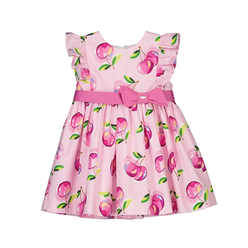 Mayoral Printed Dress - 1914 / 3917 - Mauve (6M)