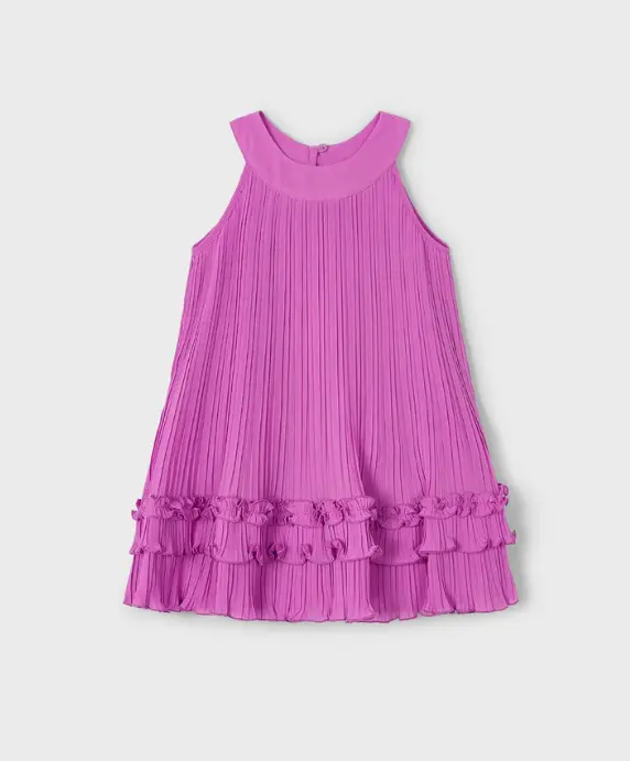 Mayoral Printed Dress - 1915 / 3915 - Orchid (6M)