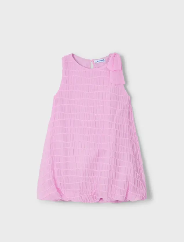 Mayoral Ballon Dress - 3916 - Mauve (2Y)