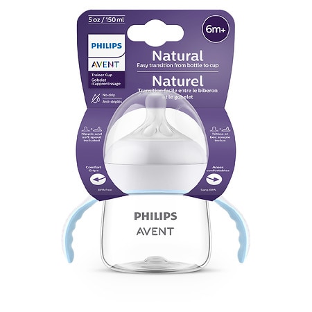 Philips Avent Natural Trainer Sippy Cup Clear