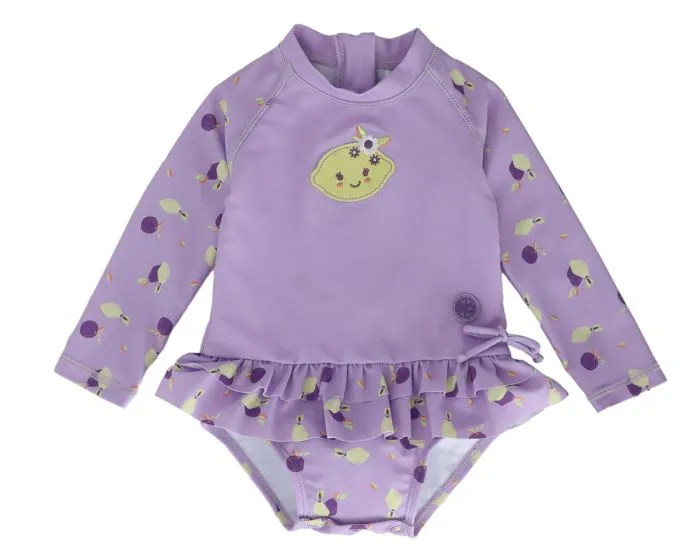 Calikids One Piece Bathing Suit/ Maillot Filles (6-9M)