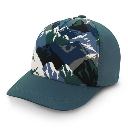 Jan & Jul UV Baseball Caps - Mountains (M 6-24M)
