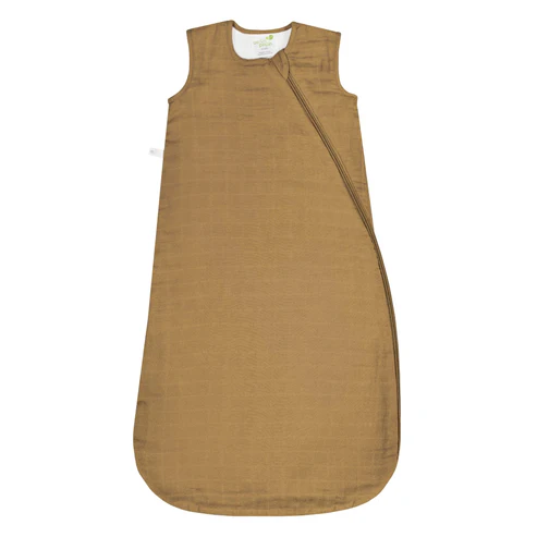 Perlimpinpin Cotton Muslin Sleep Sack / Honey 0.7 Tog