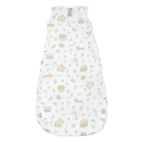 Perlimpinpin Cotton Muslin Sleep Sack / NA Picnic 0.7 Tog