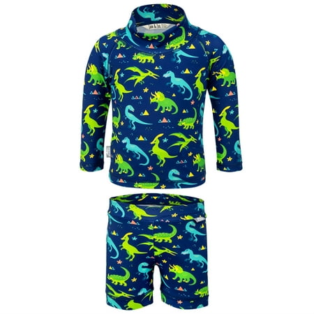 Jan & Jul Swimsuit 2pc Dinoland (6-12M)