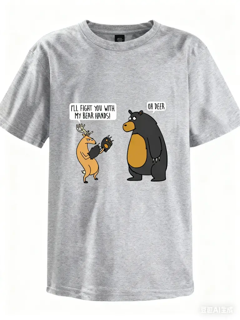 Attraction Kids Oh Deer 03051- Sport Grey