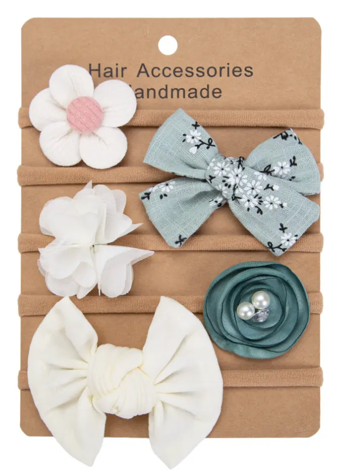 Baby Headband Little Flowers - 5PK