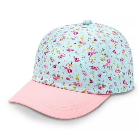 Jan & Jul Lite Baseball Caps - Retro Rose (M 6-24M)