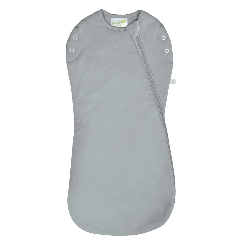 Perlimpinpin Bamboo Newborn Sleep Bag -  Pebble (1.0 tog) NB