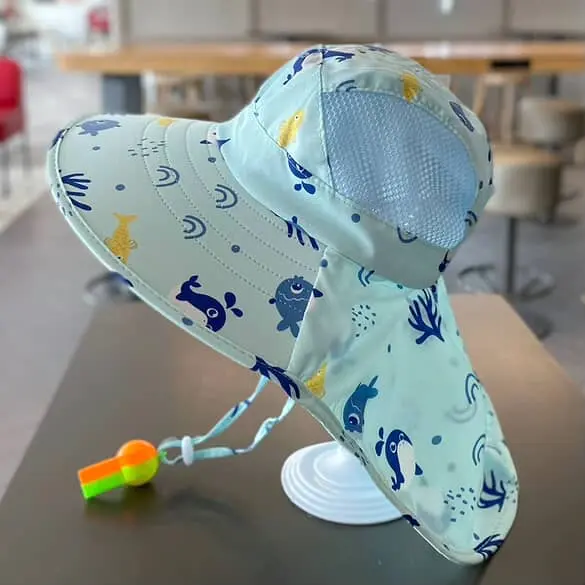 Sun Guard Explorer Hat Series Ocean Pal – Light Blue