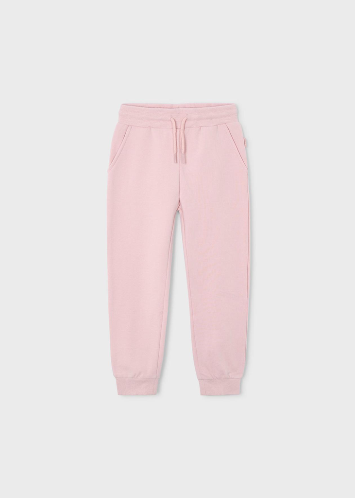 Mayoral Basic Cuffed Fleece Trousers 725 - Nude