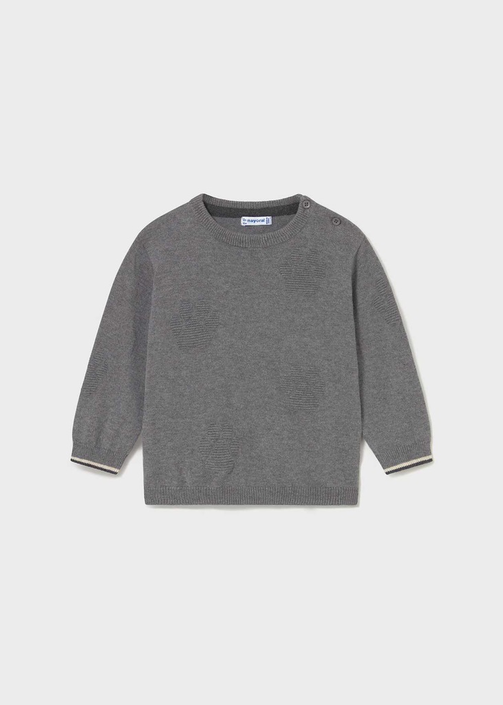 Mayoral Embossment Jumper 2347 -  Graphite