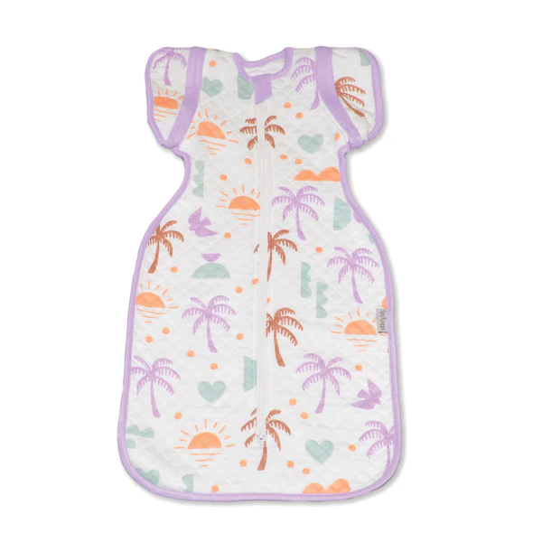 Silkberry Baby SS1031 Bamboo Newborn Cocoon Sack 1Tog Boho Surf Print