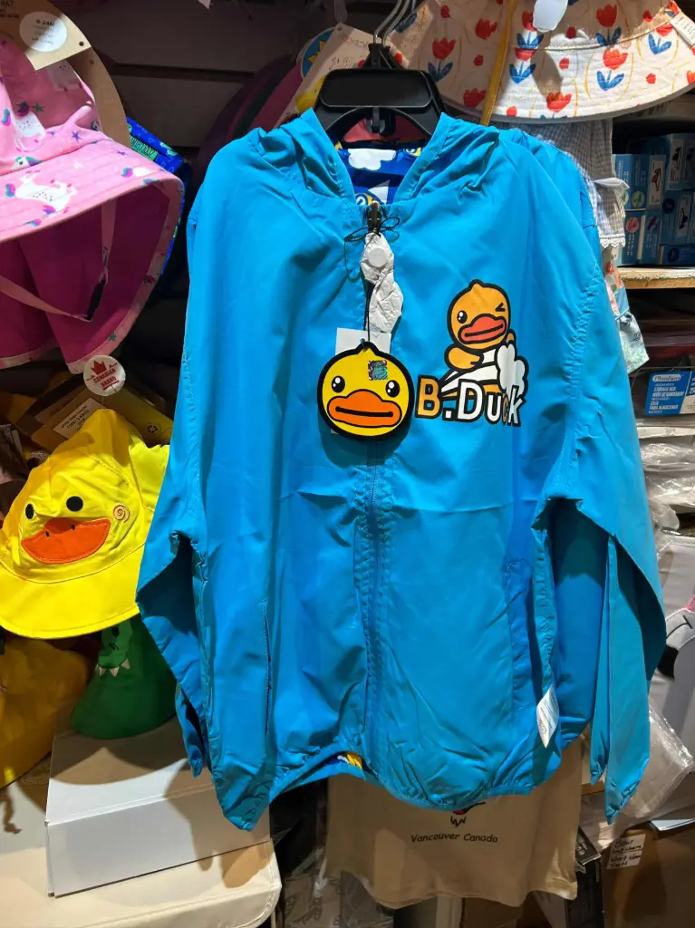 Minnie B.Duck Reversible Wind Jacket WBC19123BD Blue
