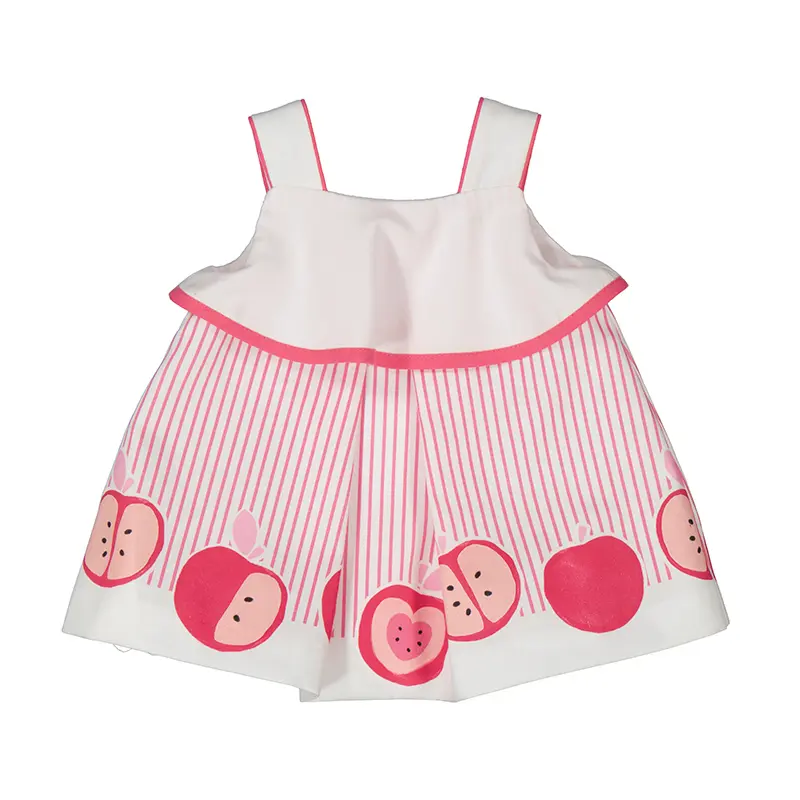 Mayoral Baby Layette Dress- 1864 - Pink (0-1M)