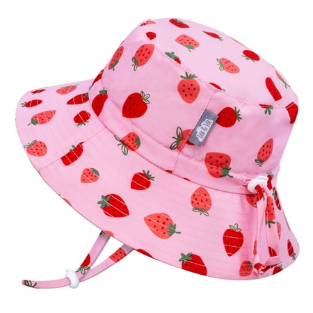 Jan & Jul Aqua Dry Bucket Hat - Pink Strawberry