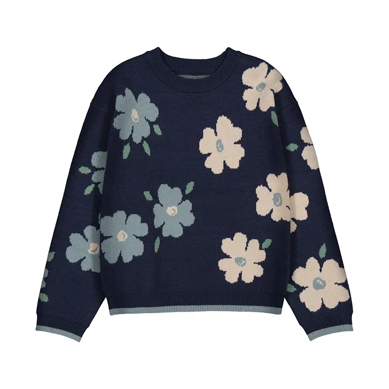 Mayoral Jacquard Jumper 04303 - Petroleum (2Y)