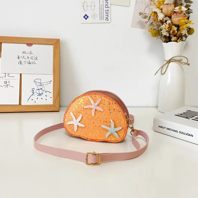 Berry Bags Crossbody Purse Star Fish 1586 - Orange