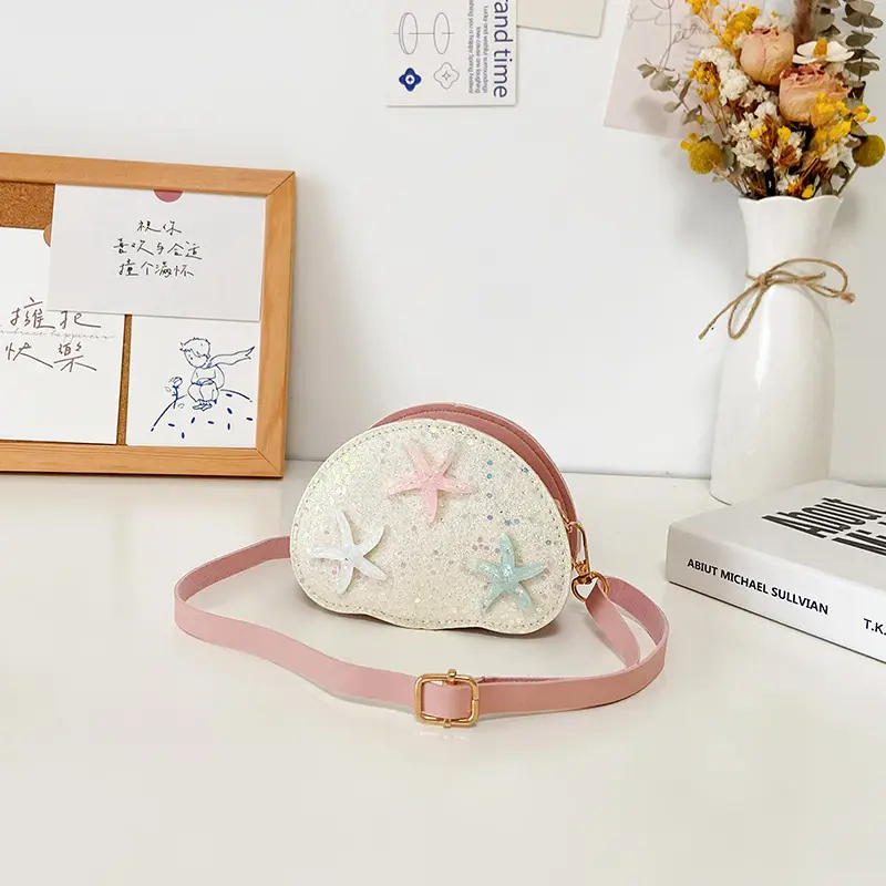 Berry Bags Crossbody Purse Star Fish 1585 - White