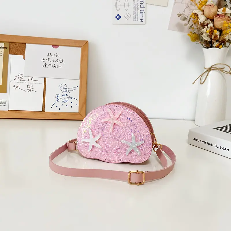 Berry Bags Crossbody Purse Star Fish 1584 - Pink