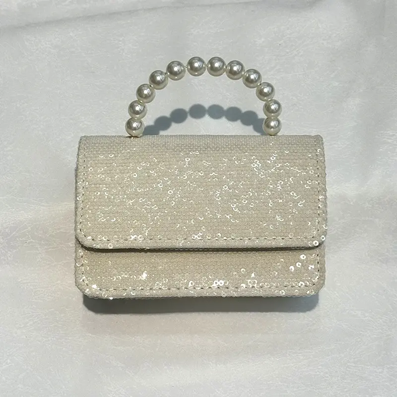 Berry Bags Crossbody Purse Shining Rectangle 1813 - Cream