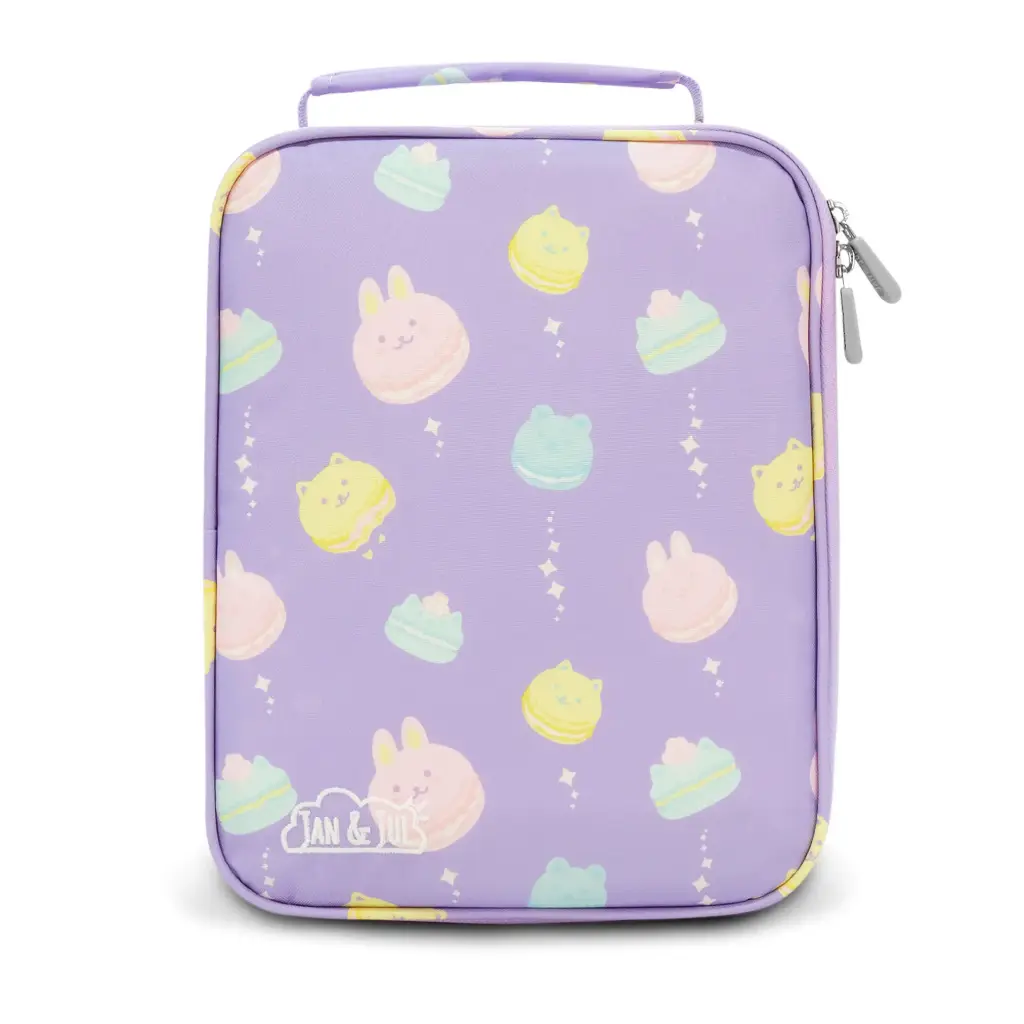 Jan & Jul Lunch Bag - Macarons