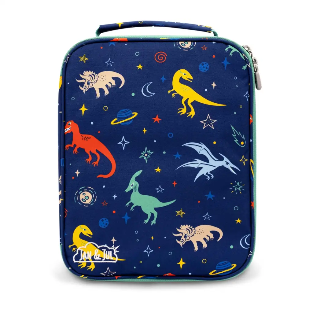 Jan & Jul Lunch Bag - Space Dinos