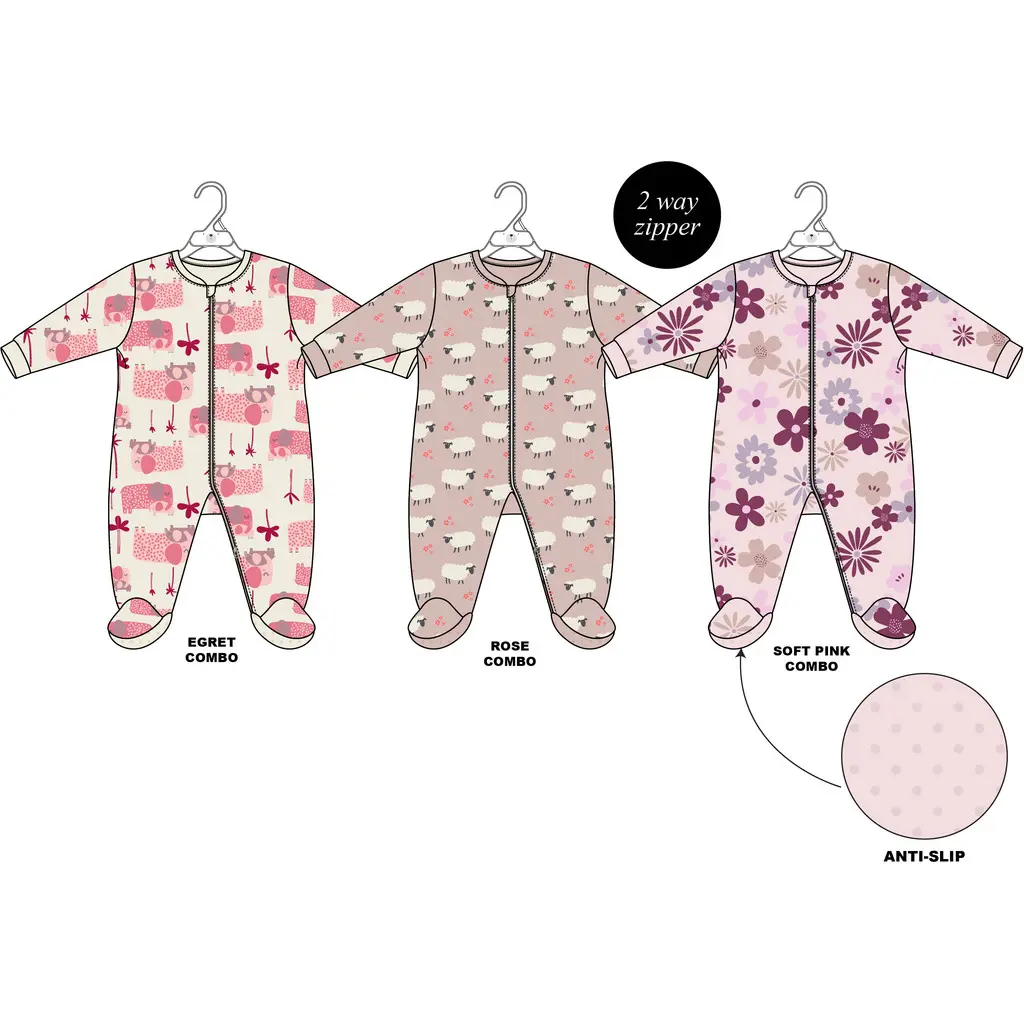 MID 2251770 & 2250770 Sleeper - Soft Pink (NB)