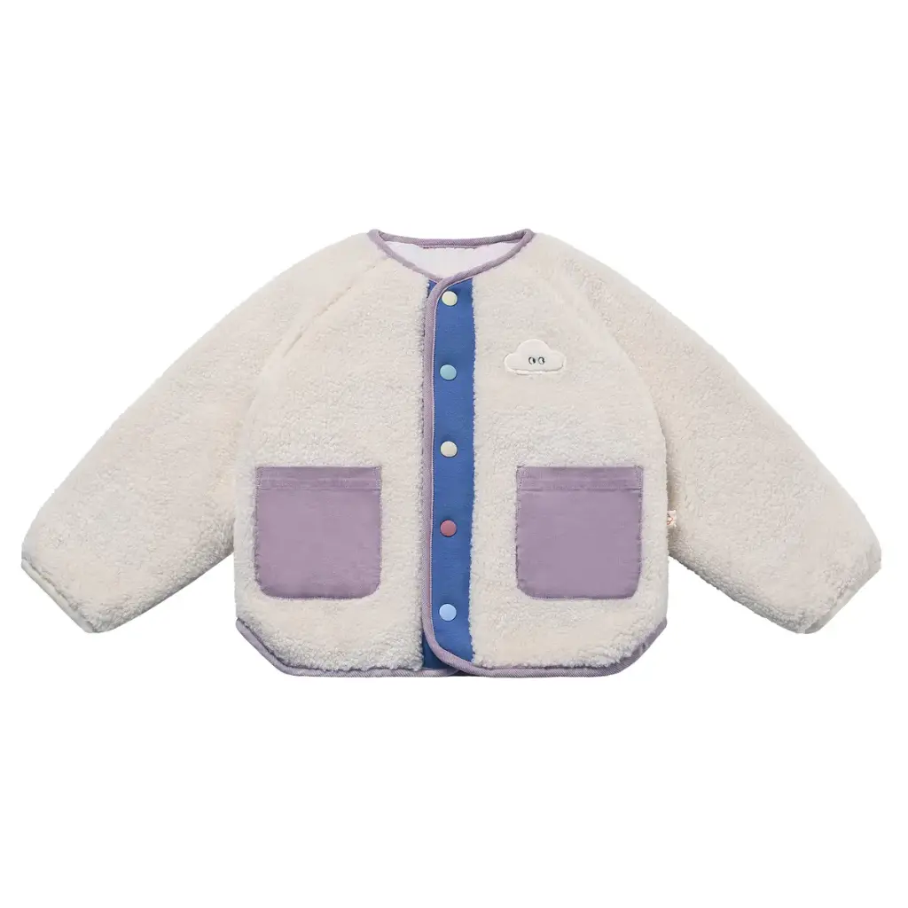 Petite Revery Recycled High Pile Fleece Reversible Jacket (18-24M)