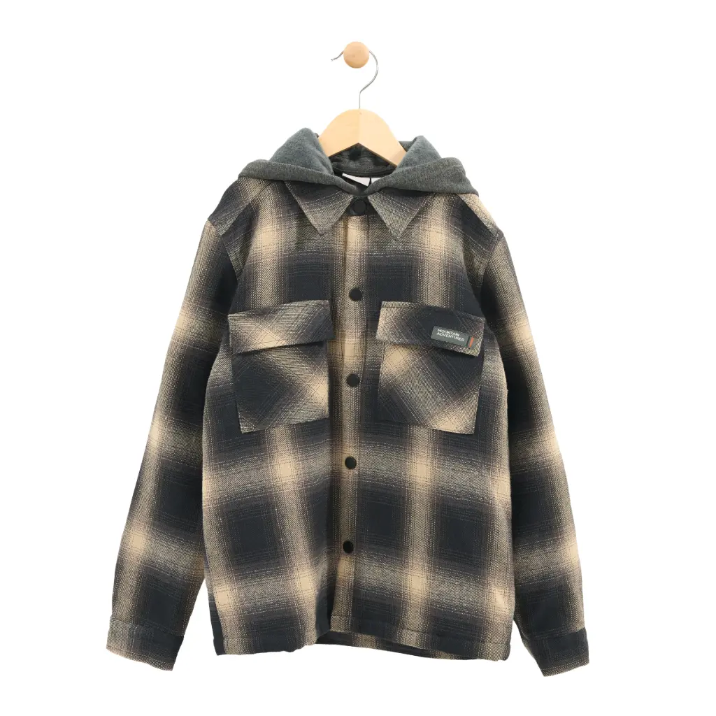  MID - Shacket Top 2255509 / 4509  - Khaki (3/6M)