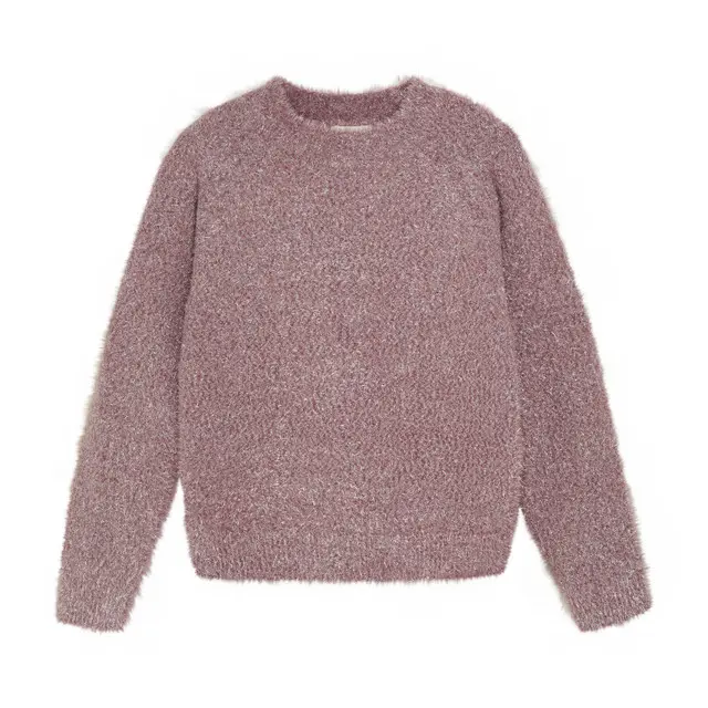 ROBO Creamie Infant/kid Girl Pullover Knit Glitter 823082 4418 (12-18M)