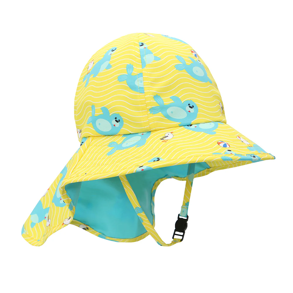 Zoocchini Cape Sun Hat - Seal (2-4Y)