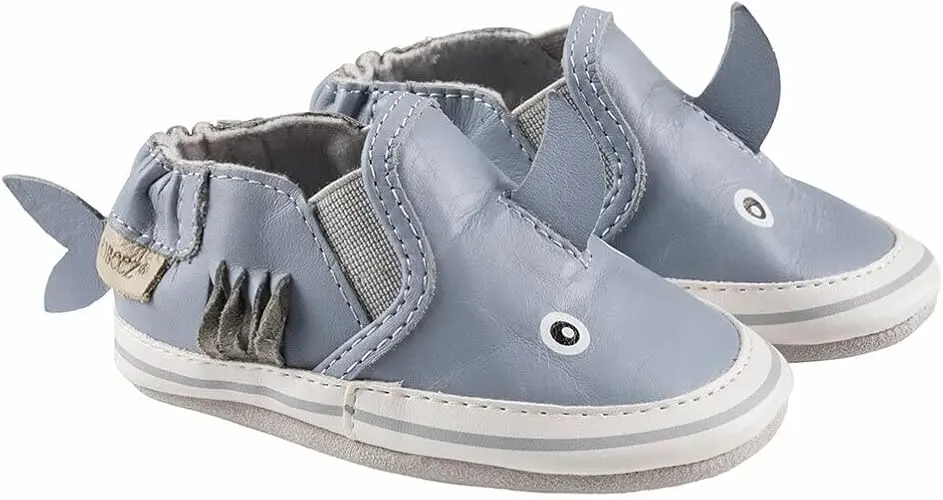 Robeez Soft Soles -  Sebastian Shark Blue