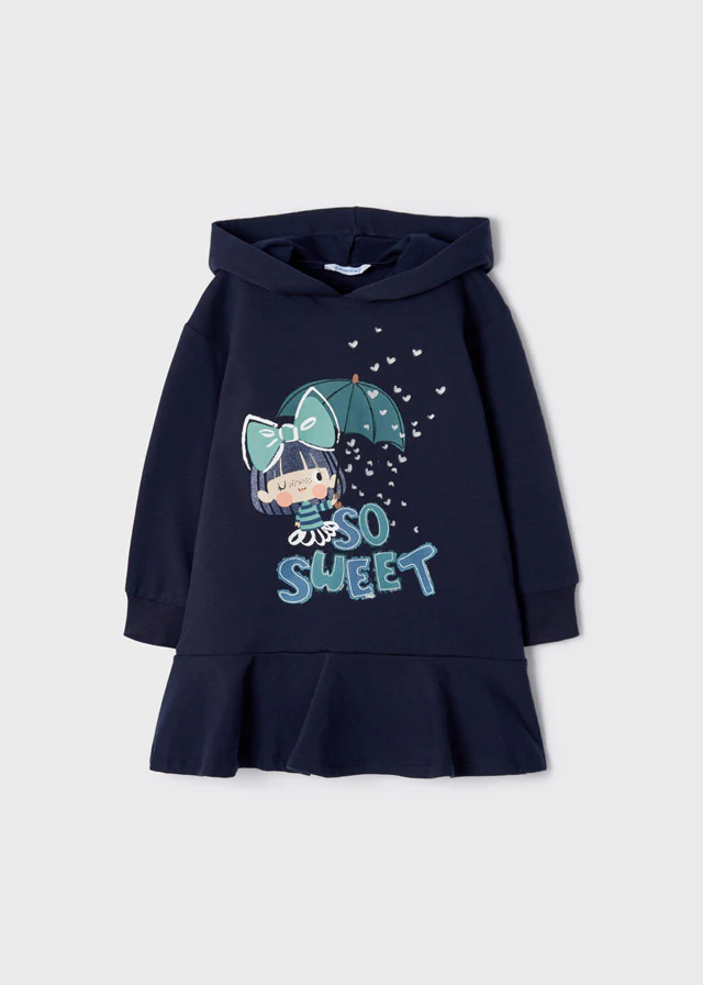 Fleece Dress Mayoral Marino