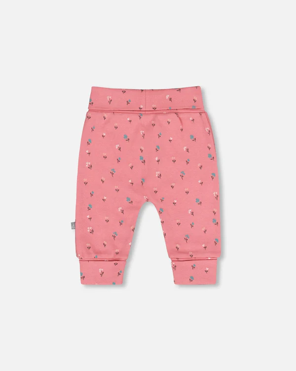 Deux Par Deux Evolutif Pant 048 - Dark Pink (3M)