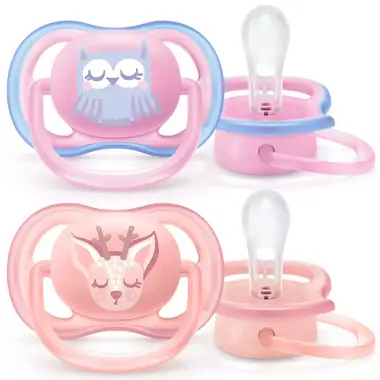 Philips Avent Ultra Air Pacifier Owl/Deer 0-6M