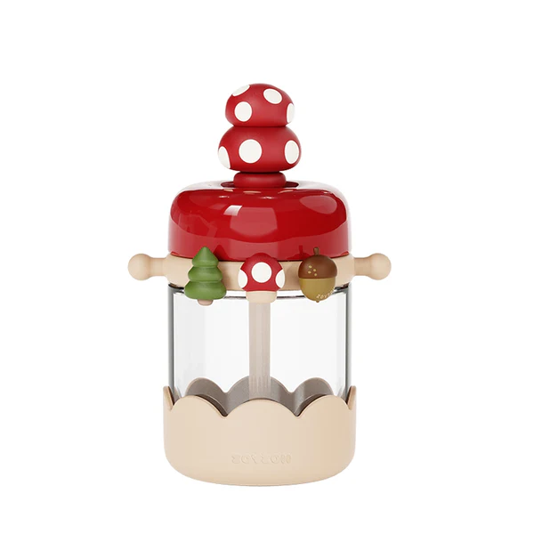 Zoy Zoii Tritan™ Drink Bottle 400ml - Mushroom